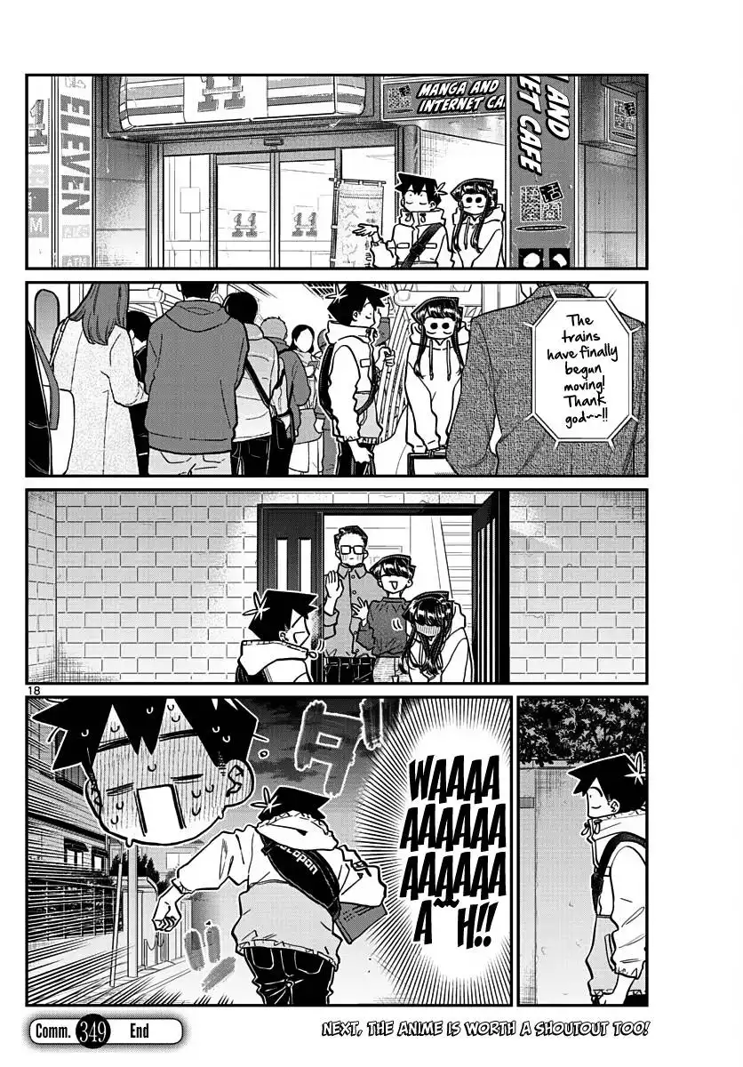 Komi-san wa Komyushou Desu Chapter 349 19